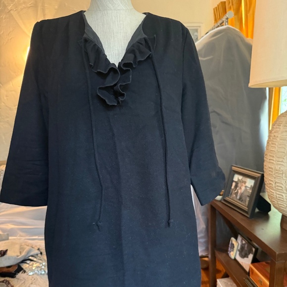 APC Wool Ruffle Shift - Picture 4 of 8